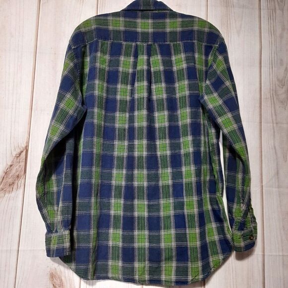 J. Crew Shirt Mens Size Small Green &‎ Blue Classic Core - Picture 2 of 7